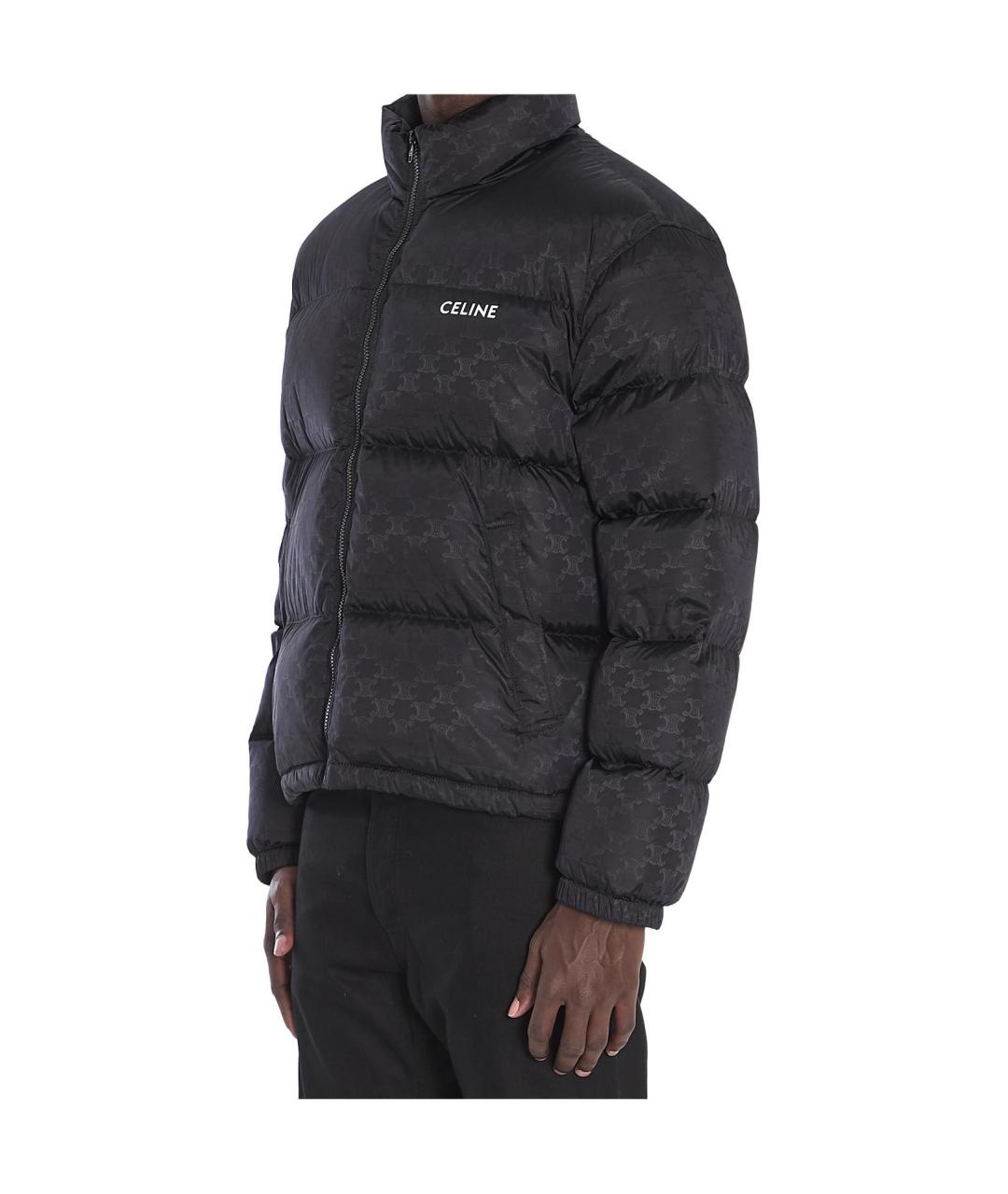 CELINE Черный пуховик, фото 5