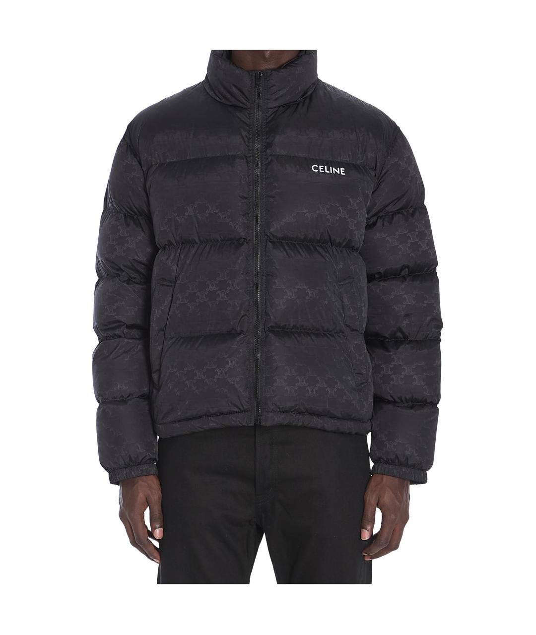 CELINE Черный пуховик, фото 3