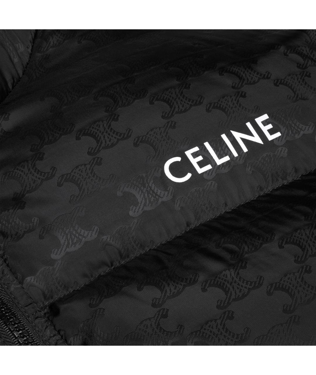 CELINE Черный пуховик, фото 7
