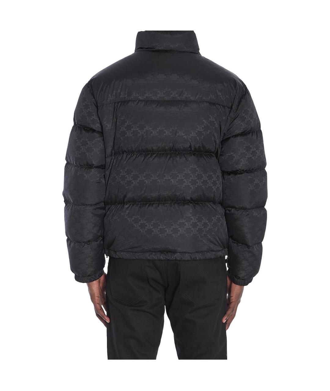 CELINE Черный пуховик, фото 4