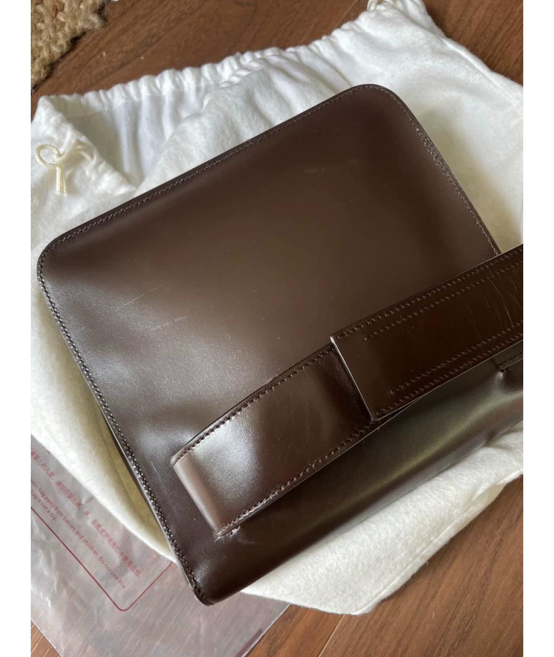 PRADA Коричневая сумка с короткими ручками, фото 8