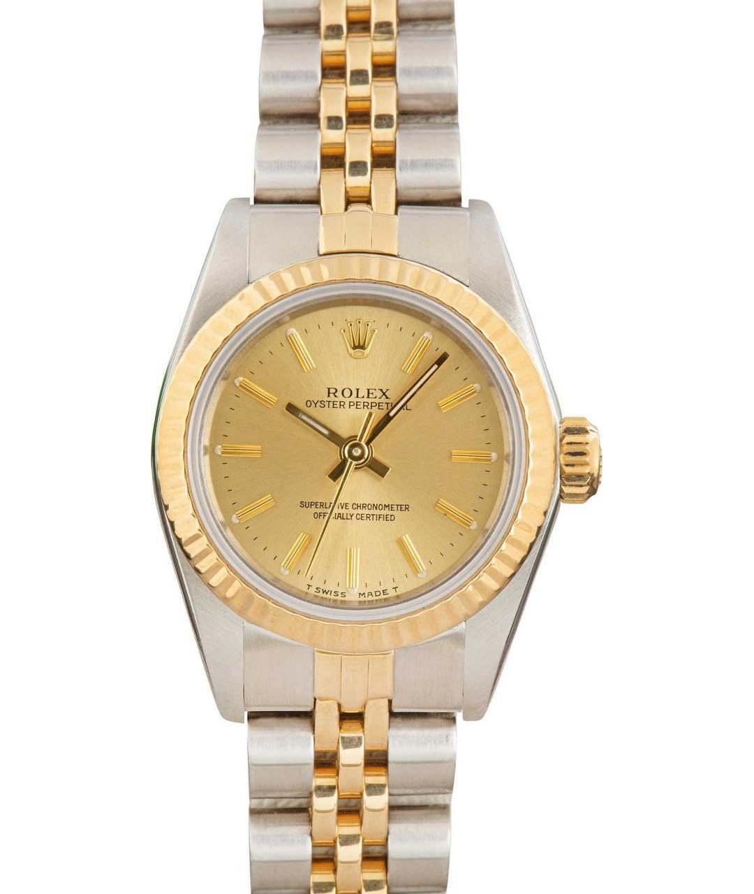 ROLEX Золотые часы из желтого золота, фото 1