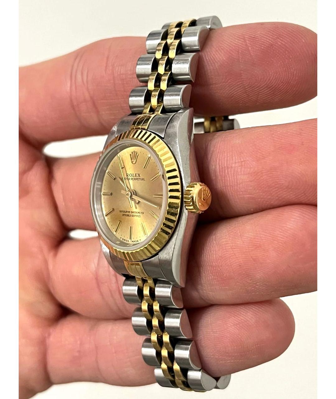 ROLEX Золотые часы из желтого золота, фото 6