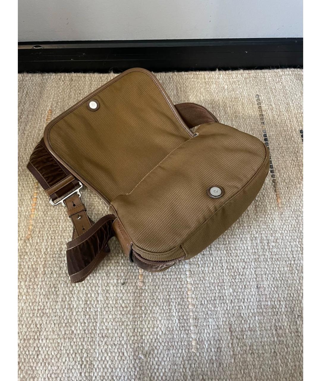 SAINT LAURENT Серая бархатная сумка с короткими ручками, фото 7