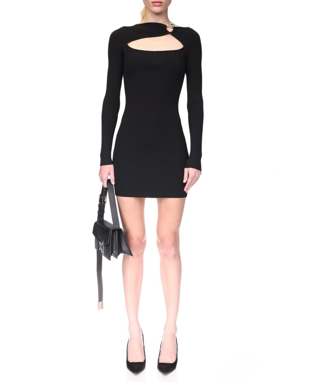 DAVID KOMA Черное коктейльное платье, фото 7