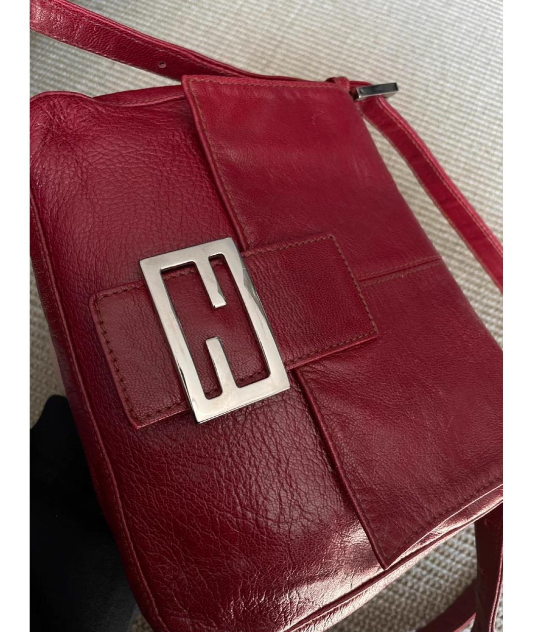 FENDI Серая замшевая сумка с короткими ручками, фото 6