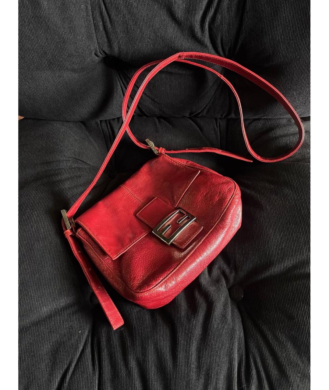 FENDI Серая замшевая сумка с короткими ручками, фото 9