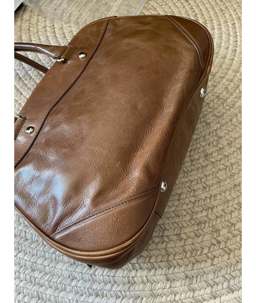 BALENCIAGA Оранжевая сумка с короткими ручками, фото 8