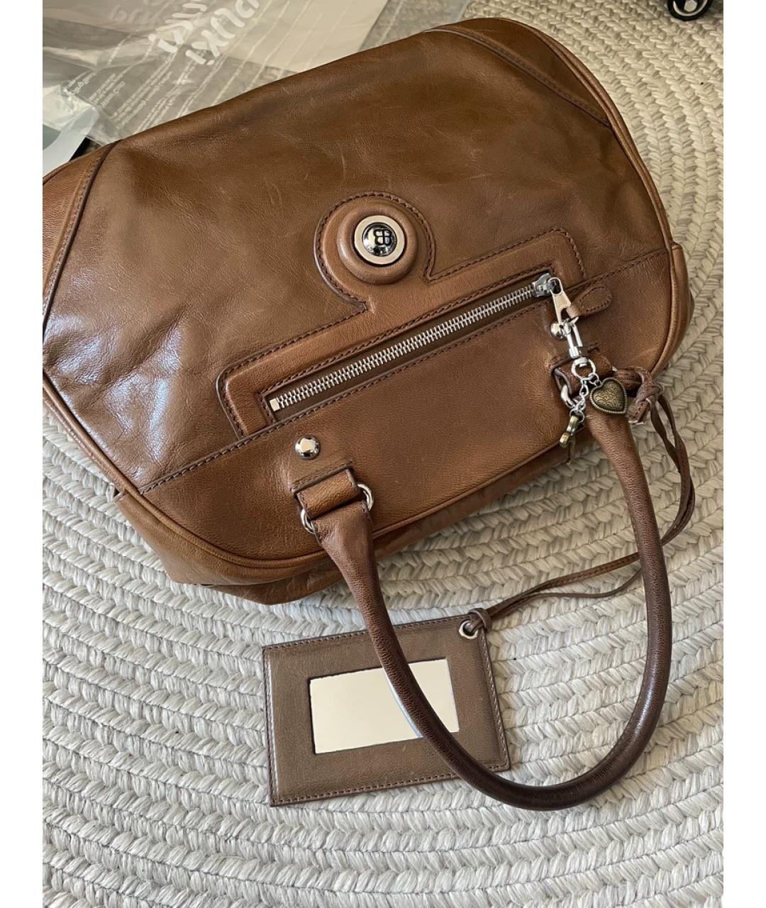 BALENCIAGA Оранжевая сумка с короткими ручками, фото 6