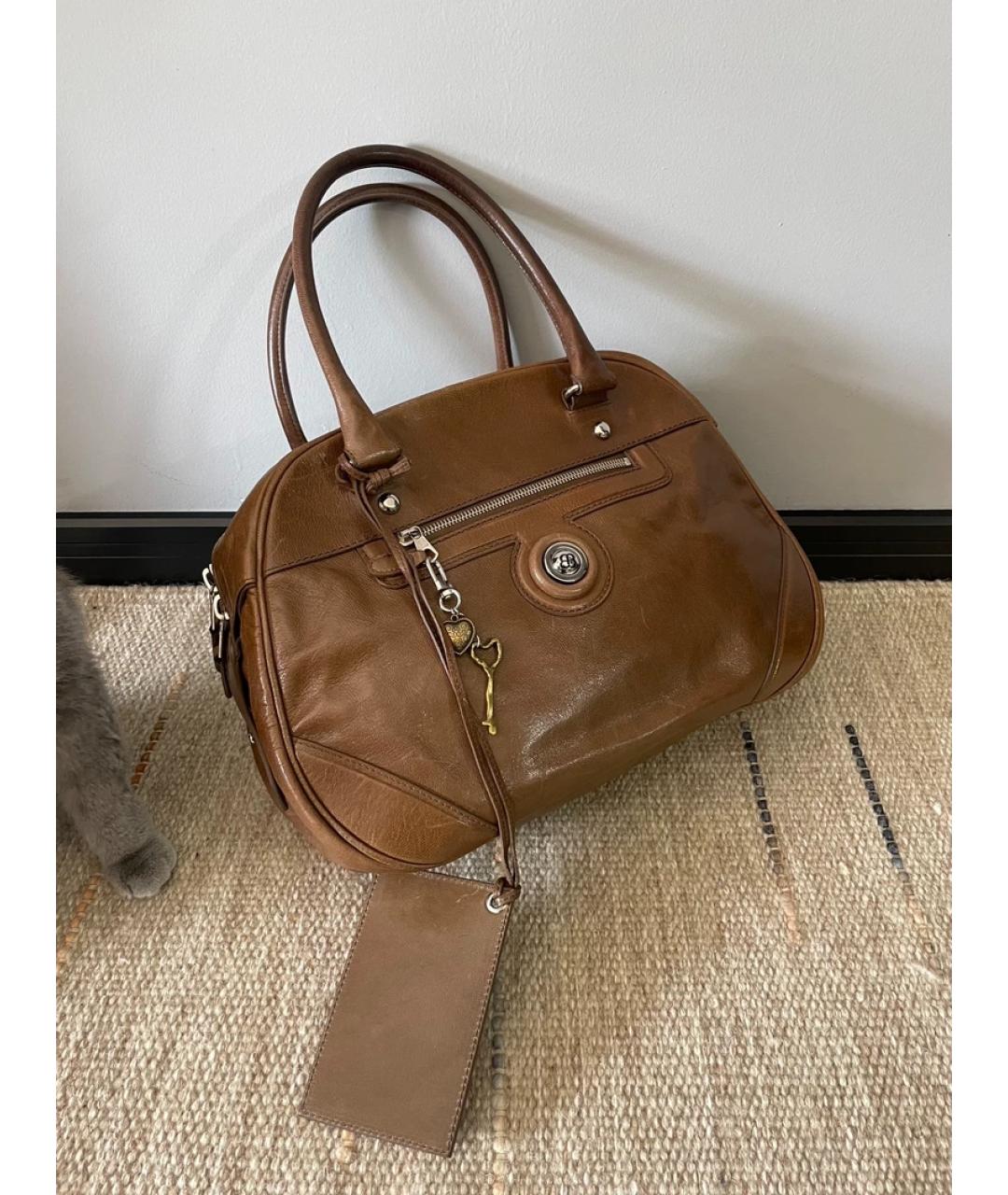 BALENCIAGA Оранжевая сумка с короткими ручками, фото 3