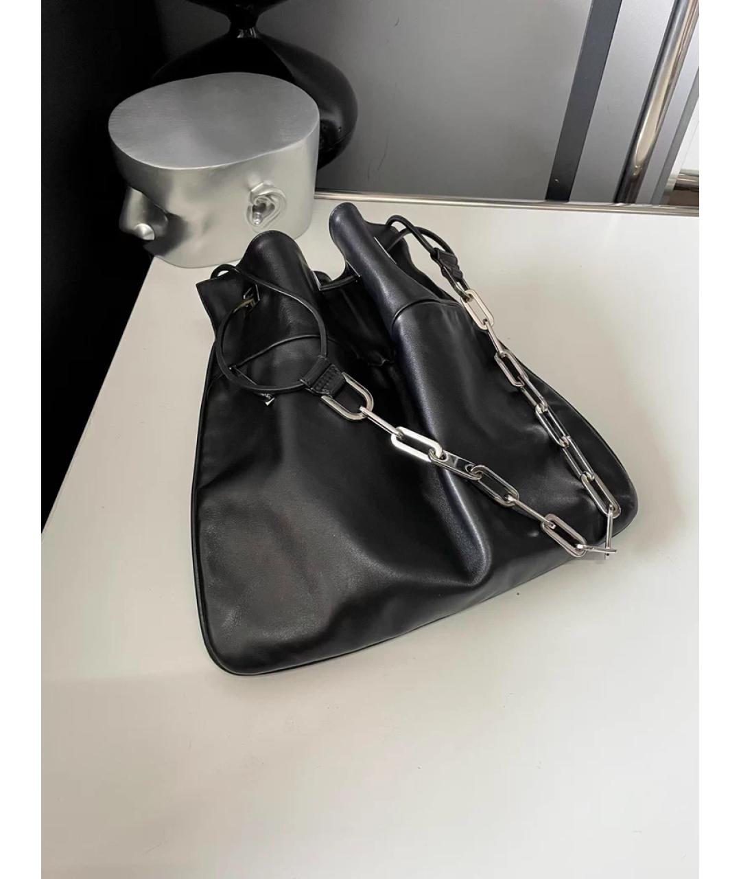 GUCCI Серебряная кожаная сумка с короткими ручками, фото 10