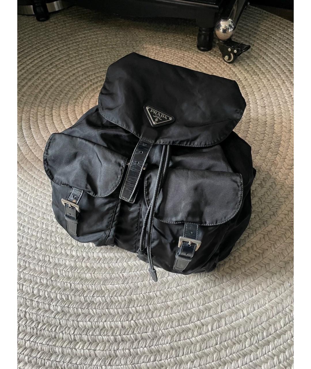 PRADA Серебряная кожаная сумка с короткими ручками, фото 3