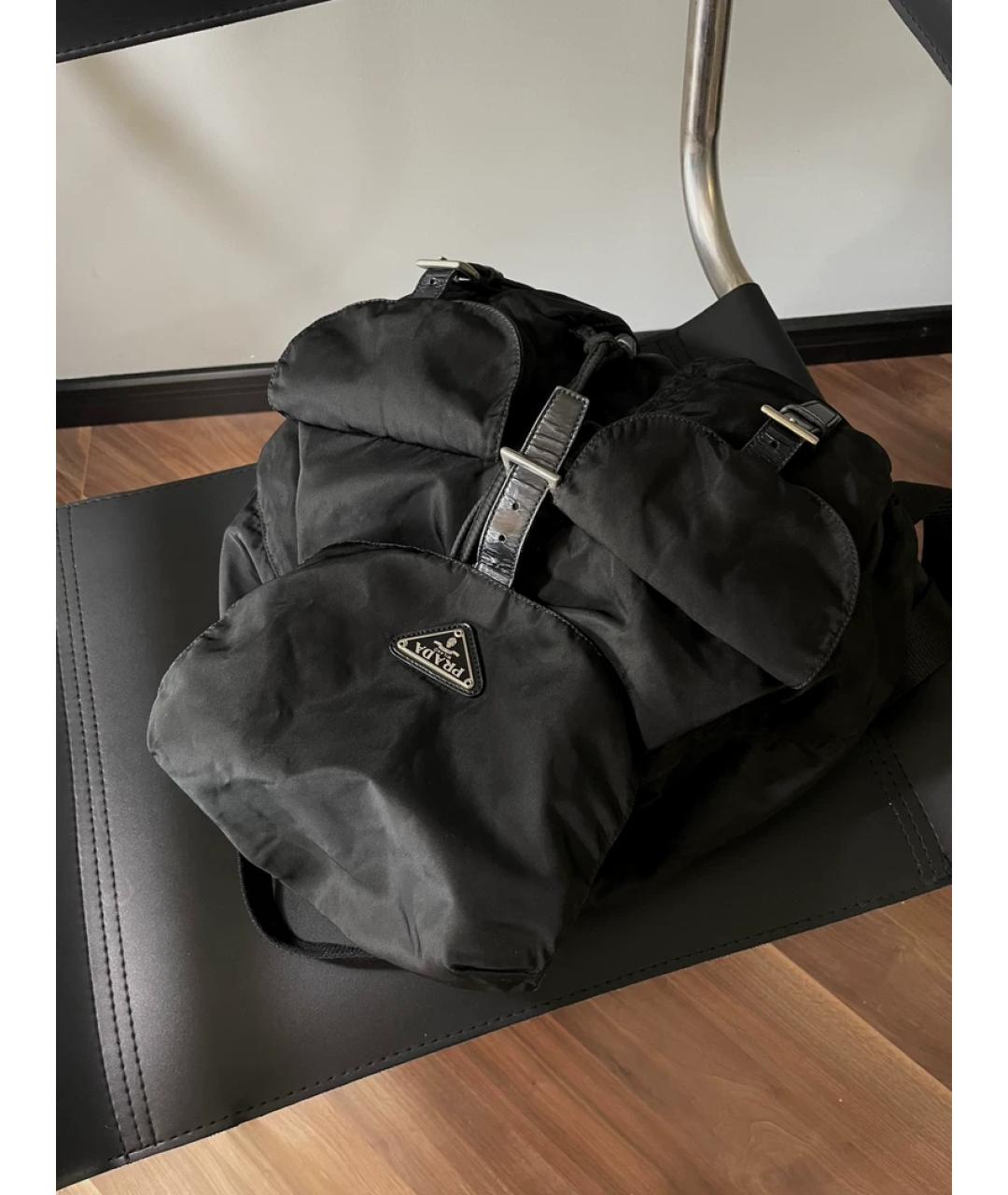 PRADA Серебряная кожаная сумка с короткими ручками, фото 2