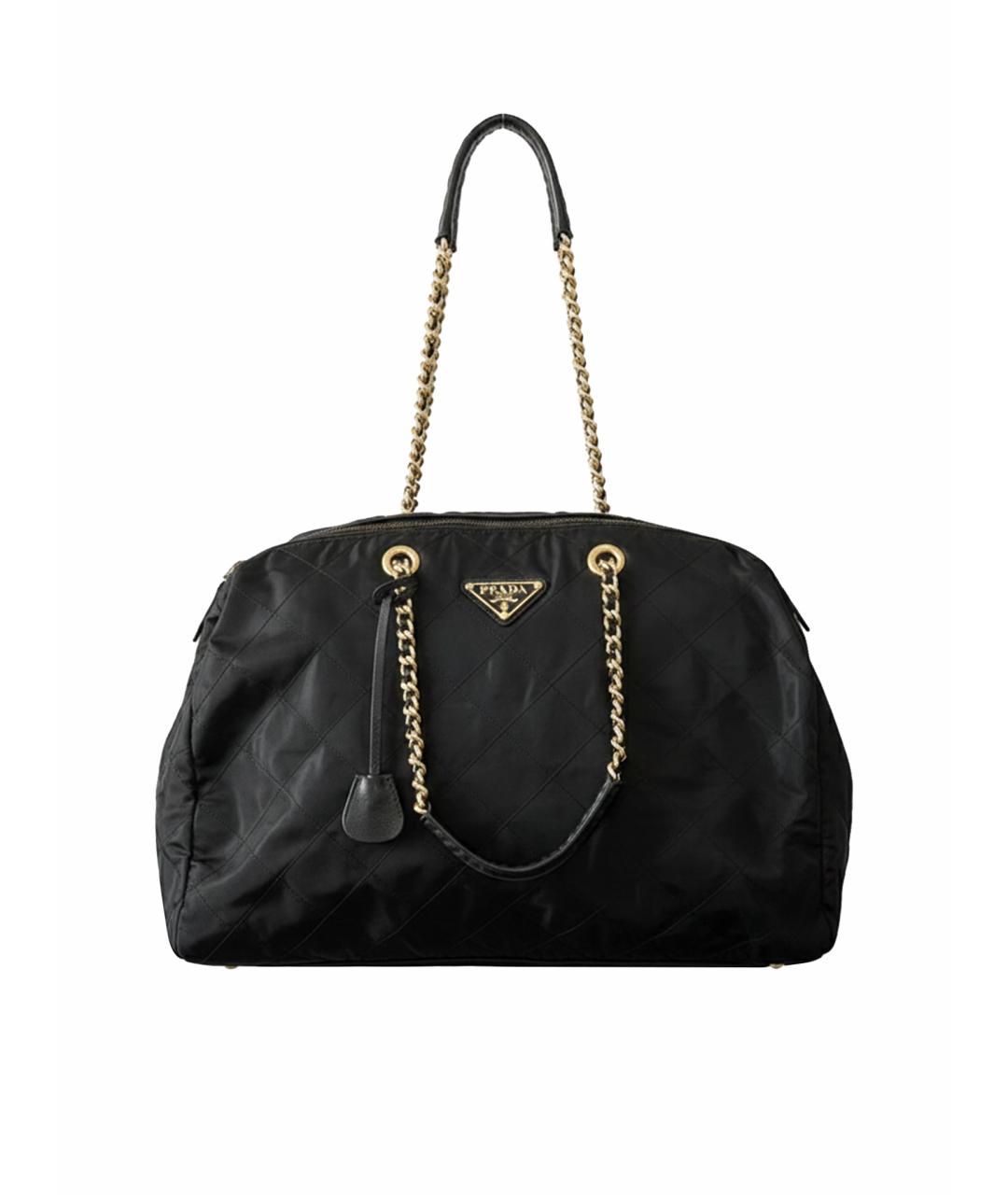 PRADA Золотая льняная сумка с короткими ручками, фото 10