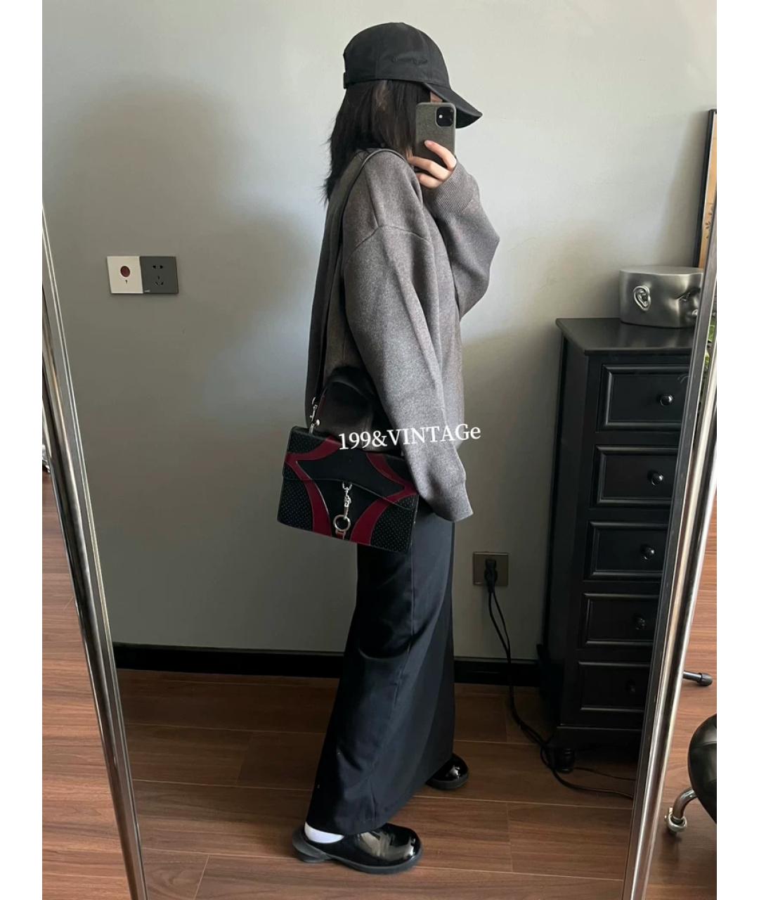 PRADA Красная сумка с короткими ручками, фото 7