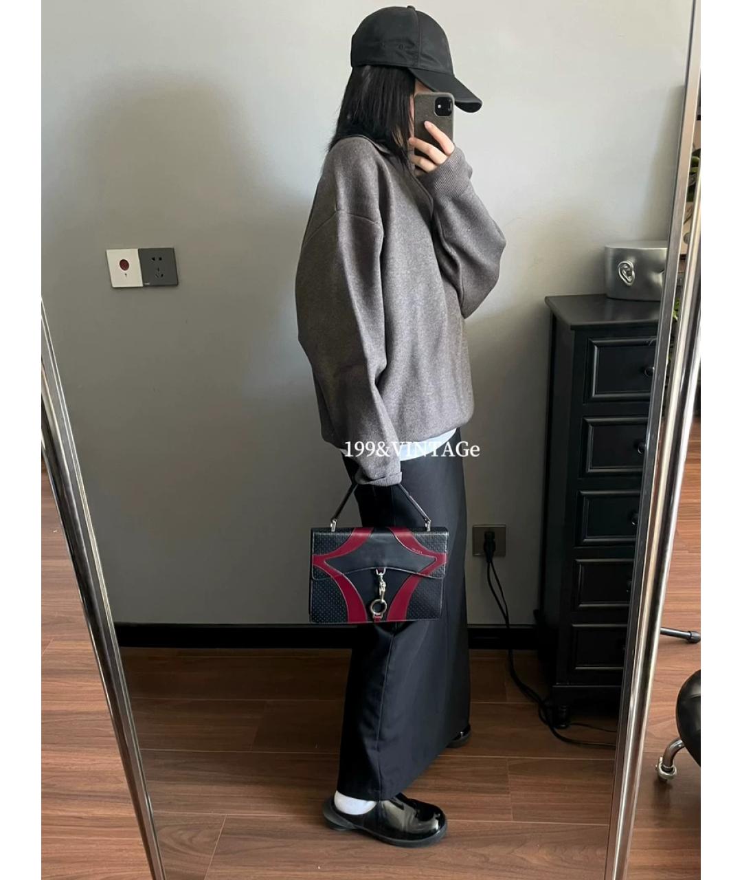 PRADA Красная сумка с короткими ручками, фото 6