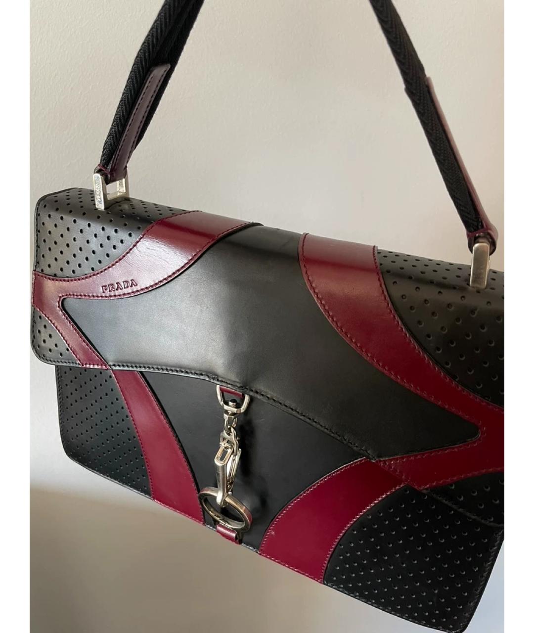 PRADA Красная сумка с короткими ручками, фото 5