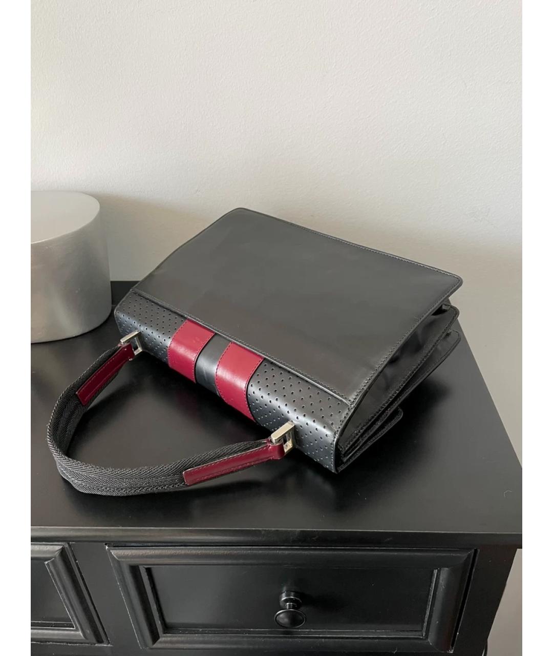 PRADA Красная сумка с короткими ручками, фото 3