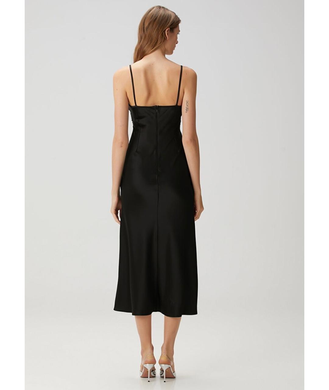 DAVID KOMA Черное коктейльное платье, фото 5