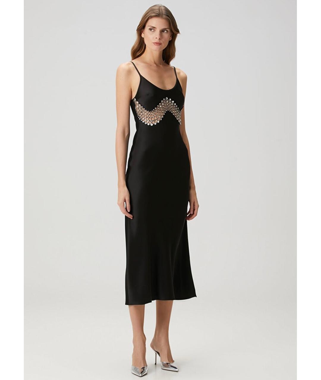 DAVID KOMA Черное коктейльное платье, фото 3