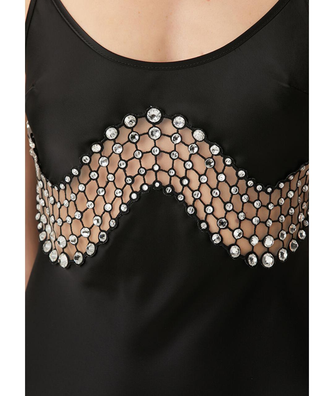 DAVID KOMA Черное коктейльное платье, фото 6