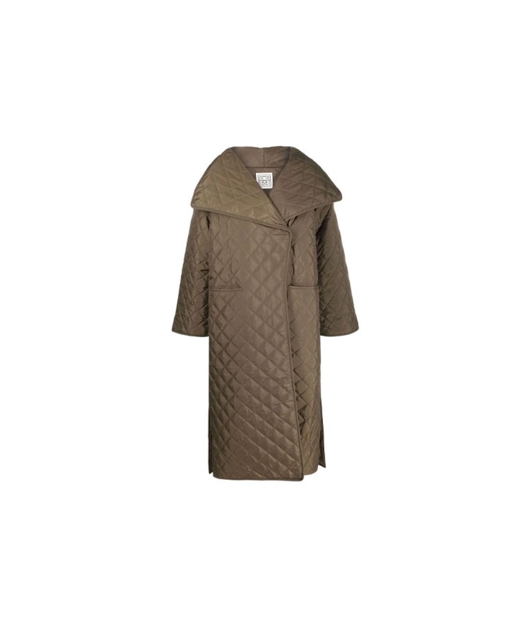 TOTEME Коричневое пальто, фото 1