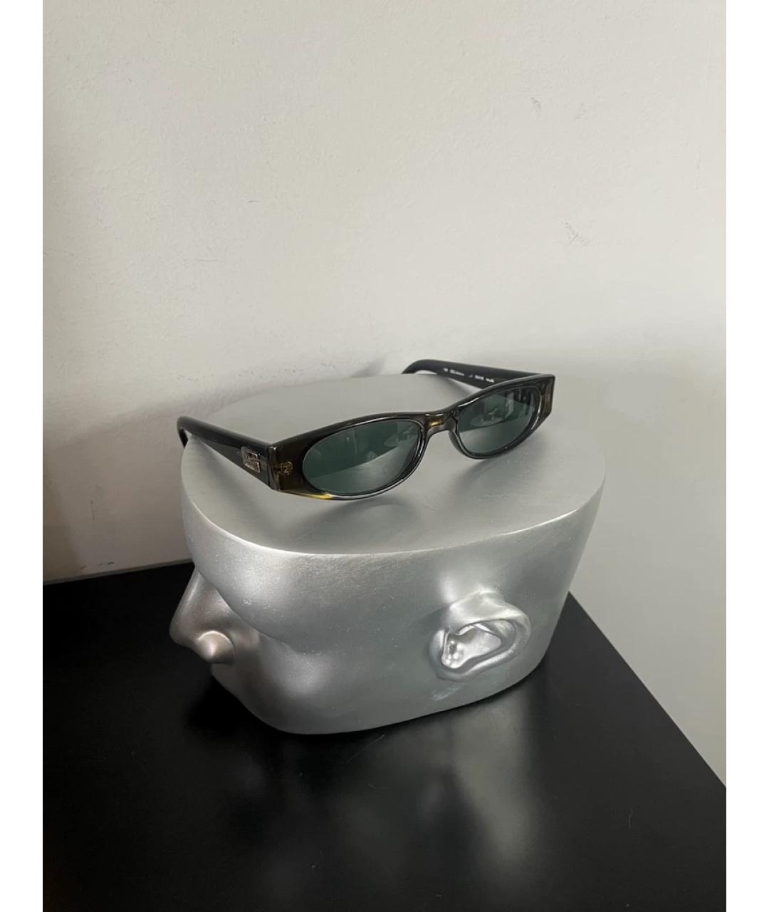 GUCCI Черные пластиковые солнцезащитные очки, фото 9