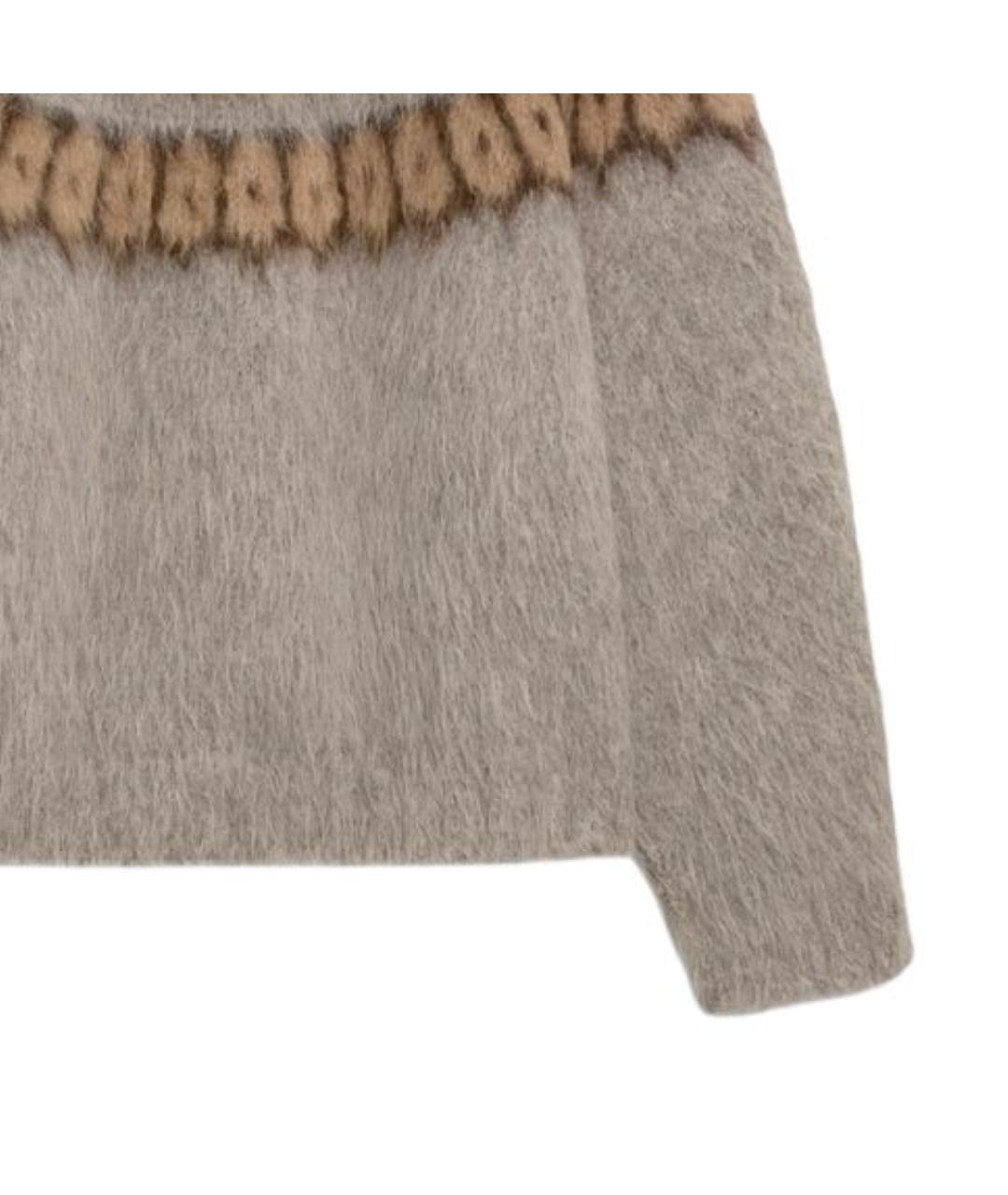 CELINE Бежевый джемпер / свитер, фото 4