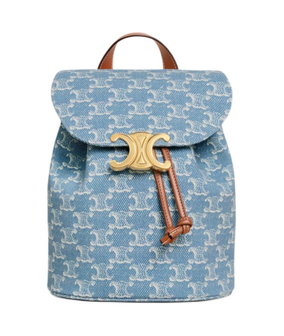 CELINE Синий рюкзак, фото 1