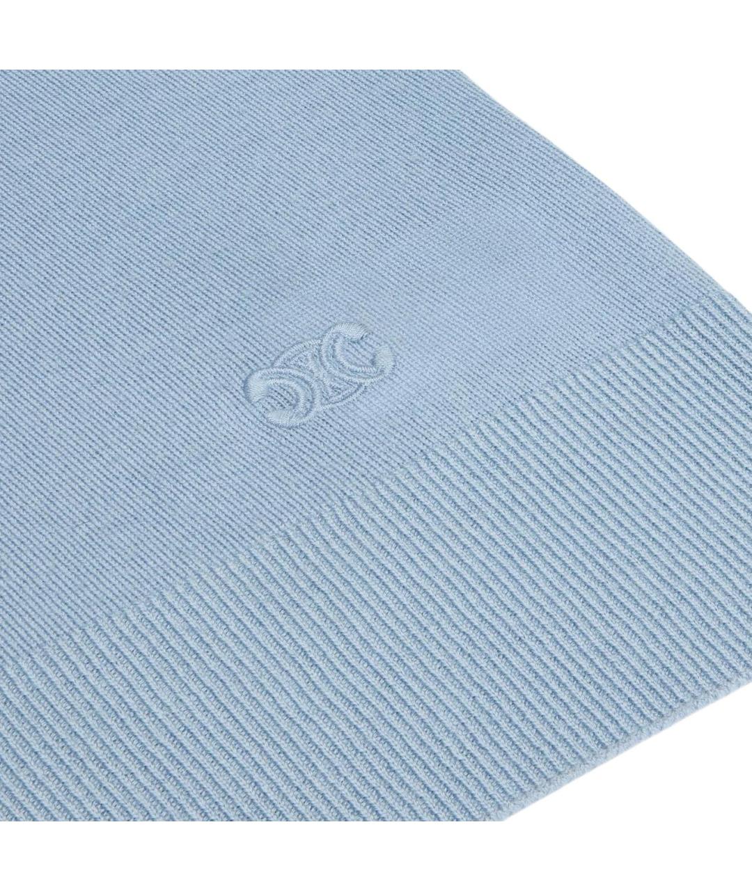 CELINE Синий шерстяной джемпер / свитер, фото 4