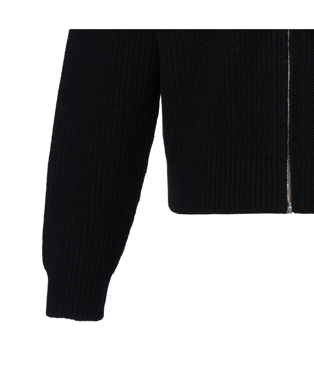 CELINE Черный шерстяной джемпер / свитер, фото 7