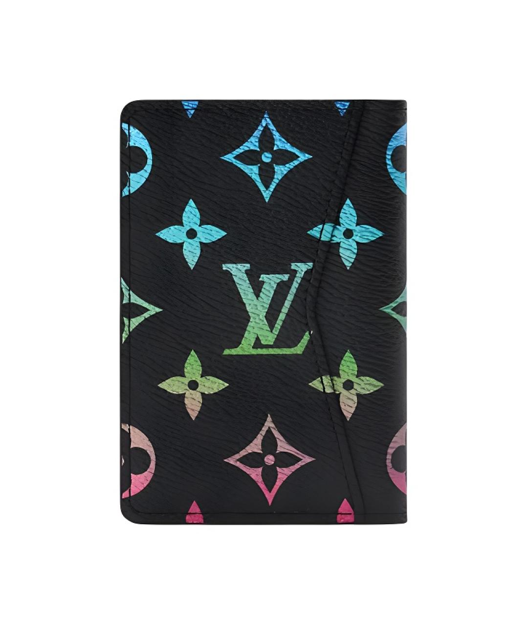 LOUIS VUITTON Черный кардхолдер, фото 3