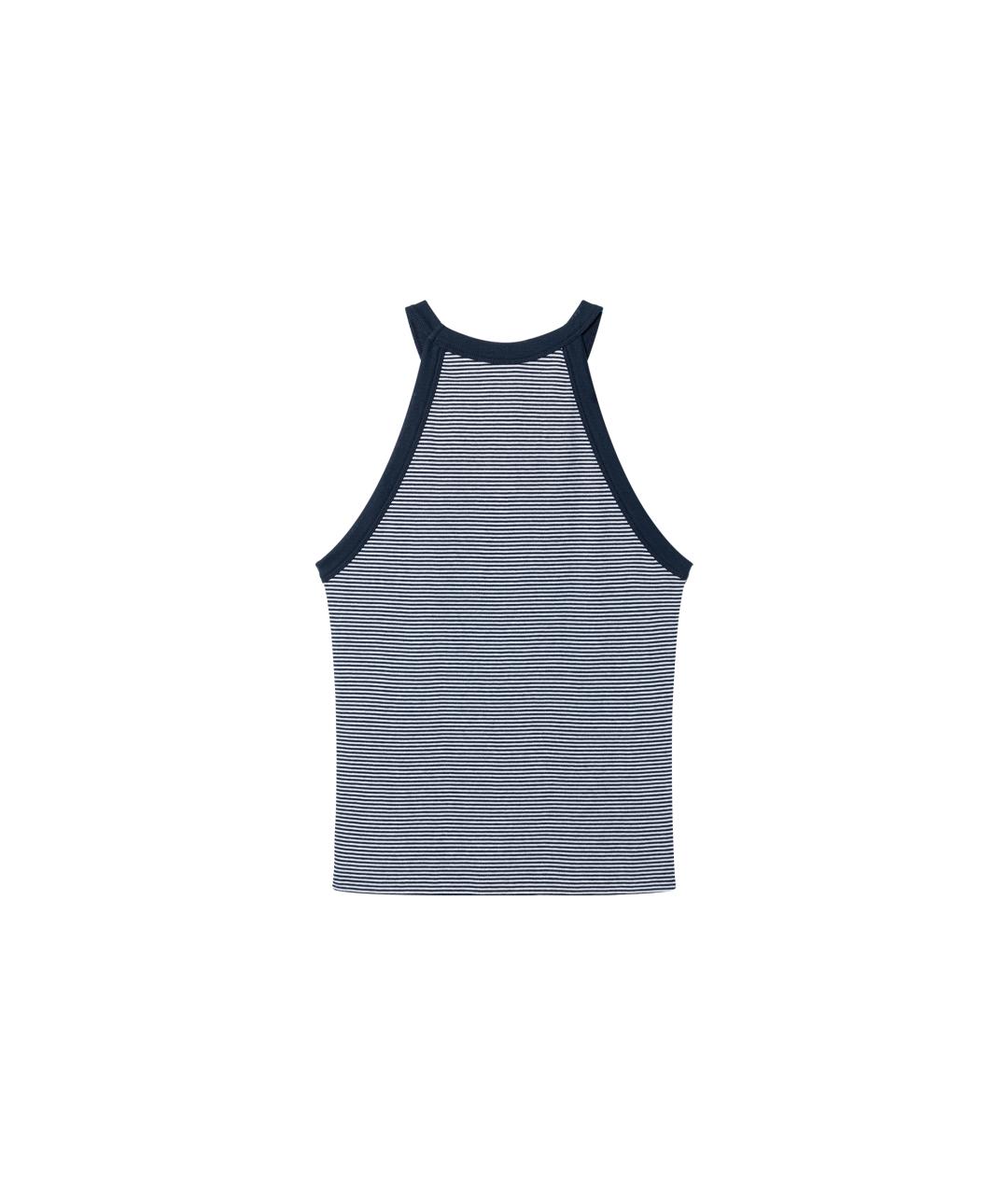 CELINE Синяя майка, фото 2