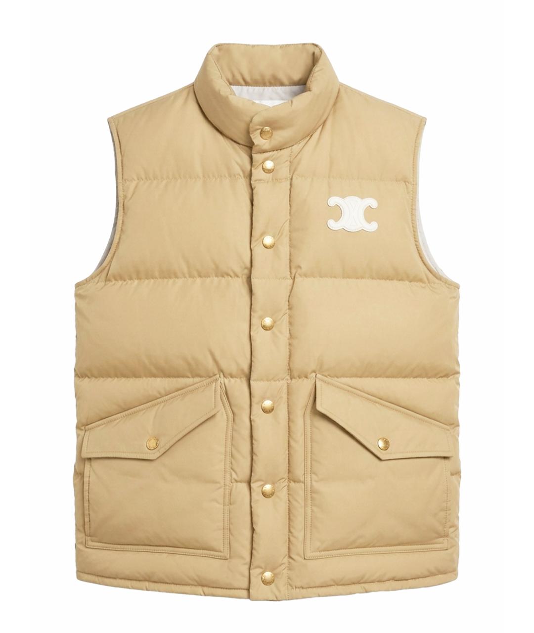 CELINE Бежевый жилет, фото 1