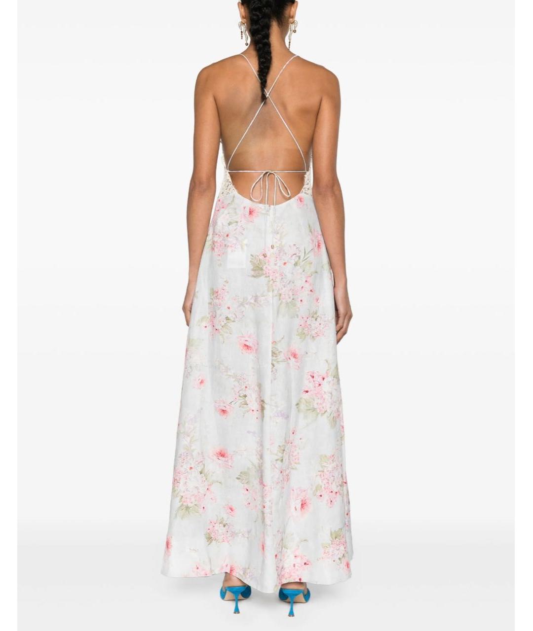 ZIMMERMANN Голубой льняной сарафан, фото 2