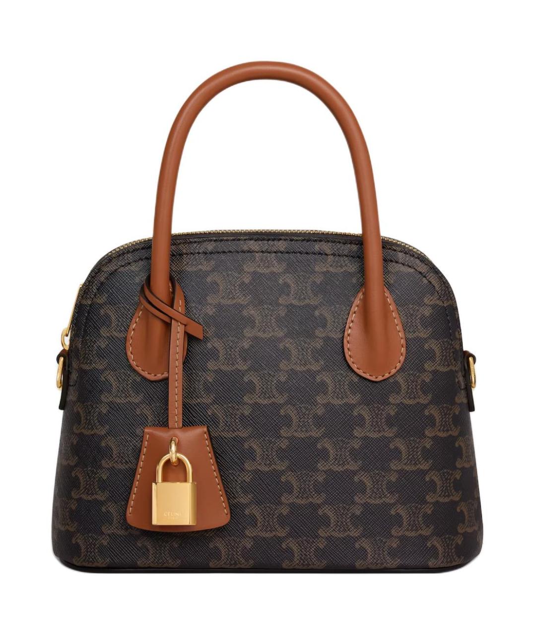 CELINE Коричневая сумка через плечо, фото 1