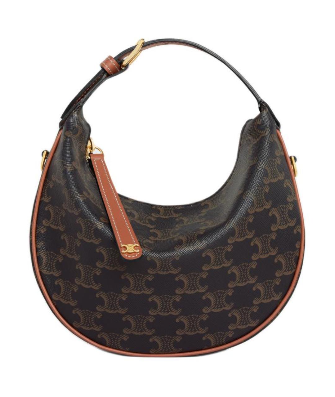 CELINE Коричневая сумка через плечо, фото 1