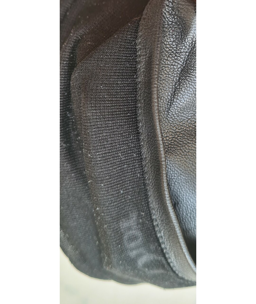 CHRISTIAN DIOR PRE-OWNED Черные кожаные перчатки, фото 8