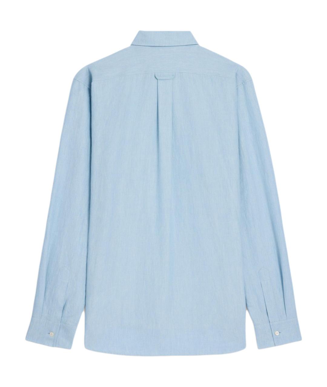 CELINE Синяя хлопковая классическая рубашка, фото 2