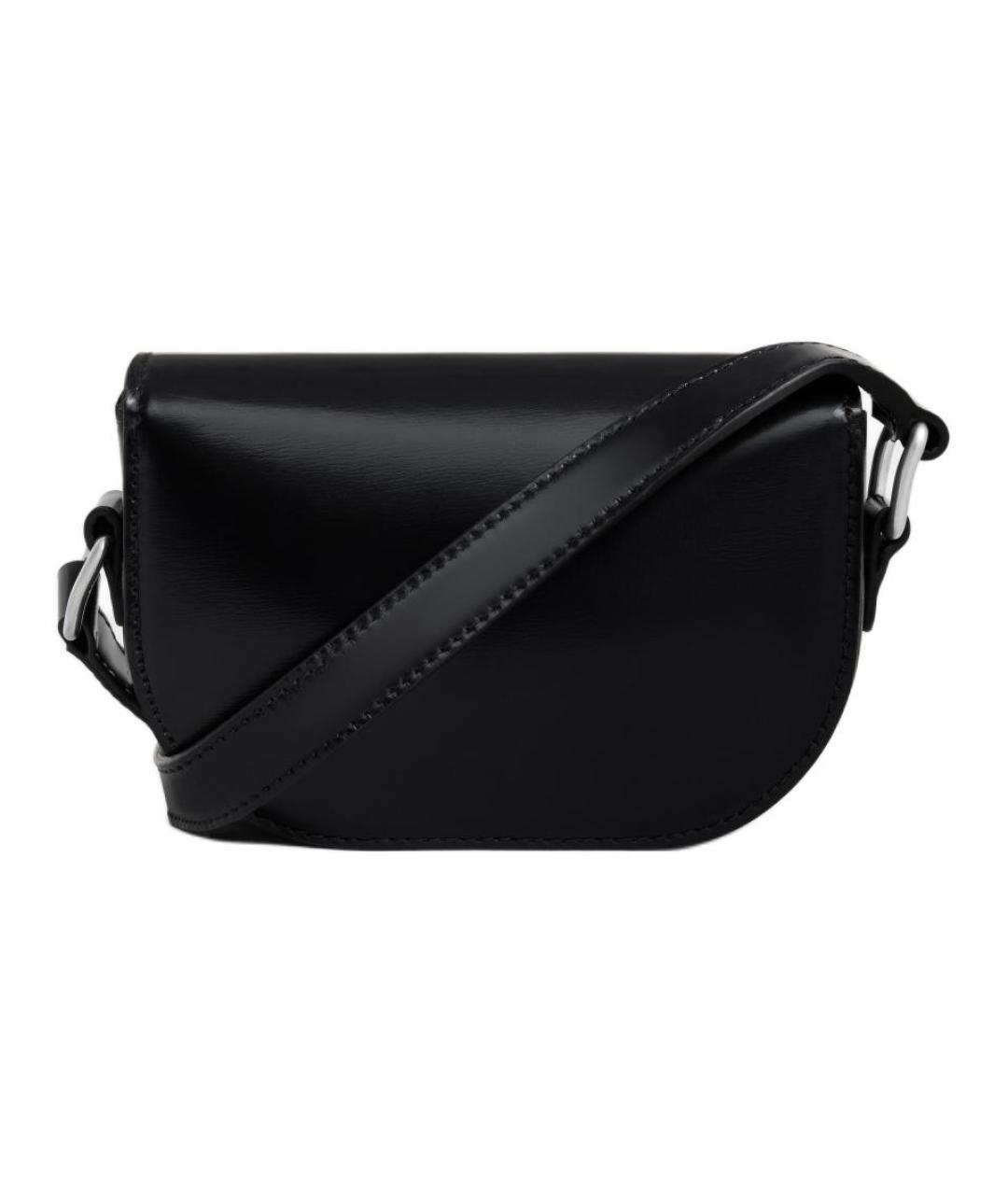 CELINE Черная кожаная сумка на плечо, фото 3