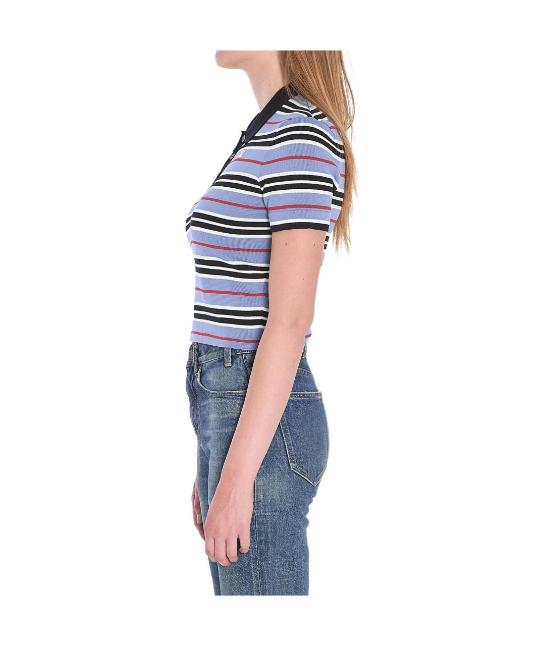 CELINE Мульти хлопковая футболка, фото 5