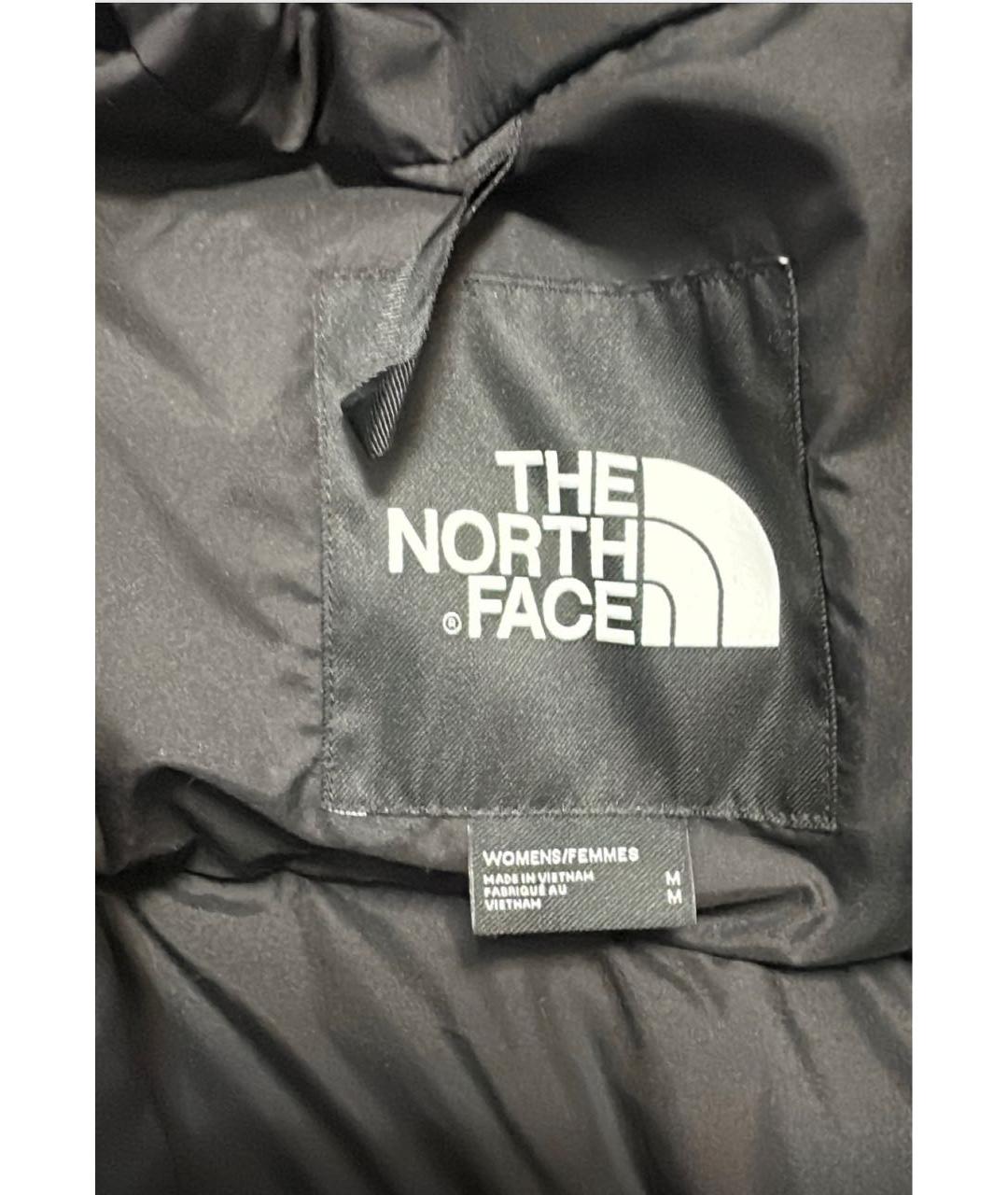 THE NORTH FACE Бордовый полиэстеровый пуховик, фото 3