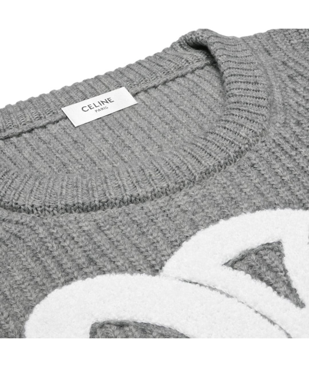 CELINE Шерстяной джемпер / свитер, фото 3