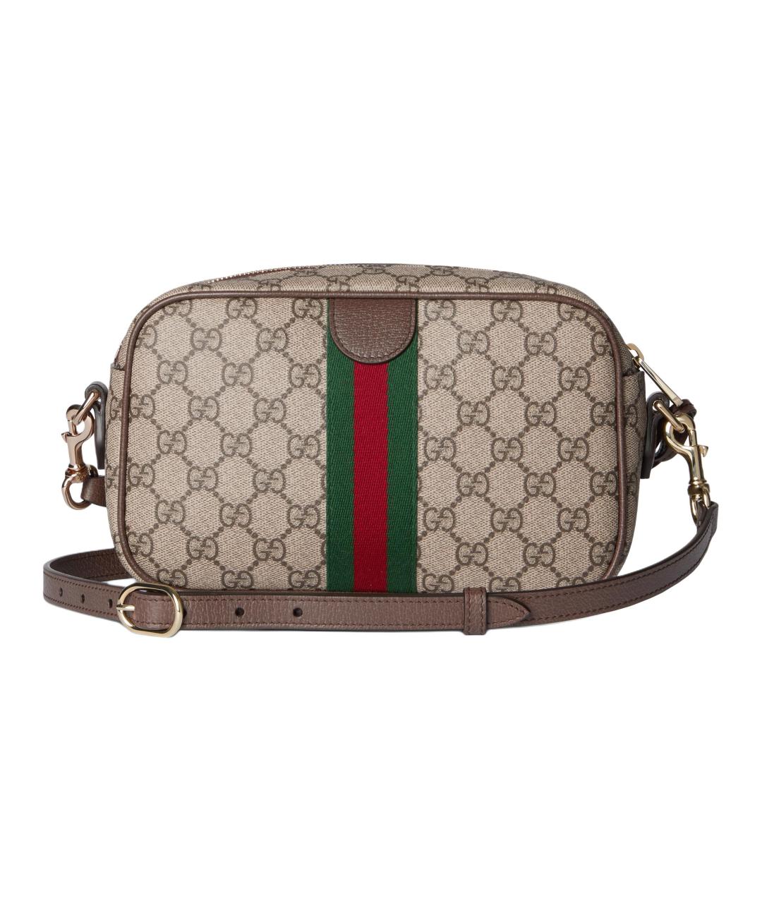 GUCCI Коричневая сумка через плечо, фото 3