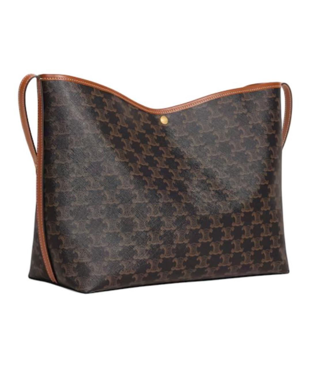 CELINE Коричневая сумка через плечо, фото 2