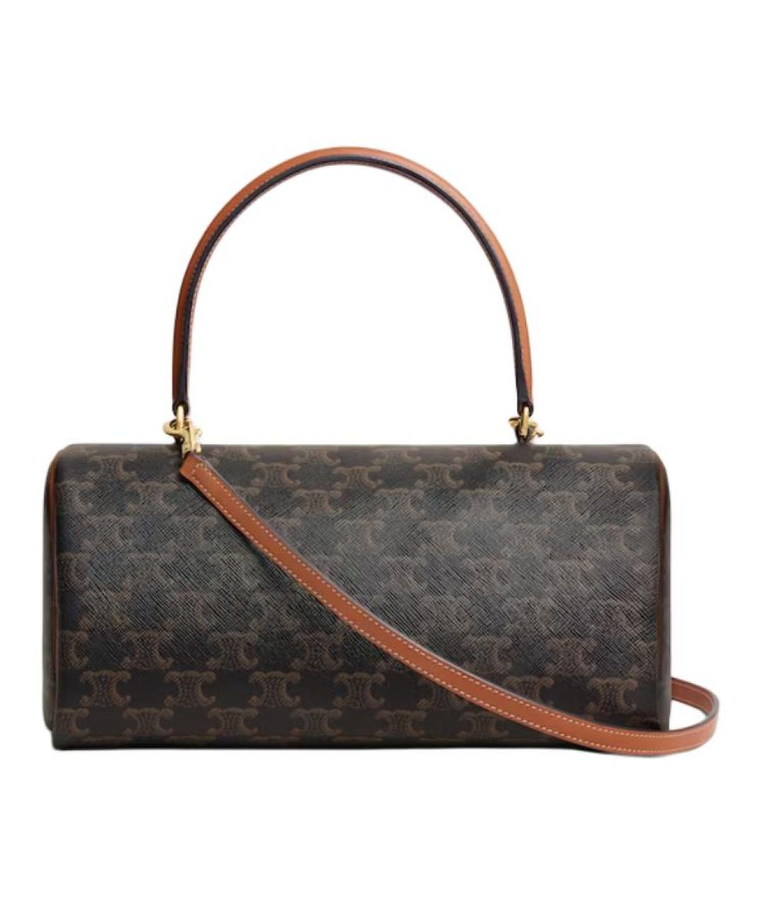 CELINE Коричневая сумка через плечо, фото 1