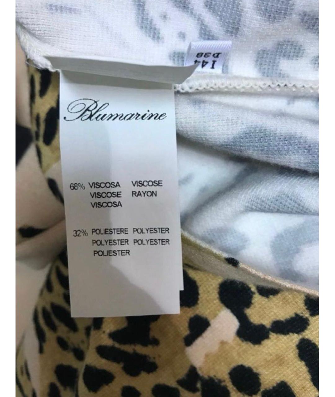 BLUMARINE Мульти вискозное платье, фото 6