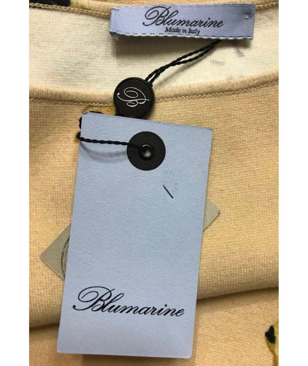 BLUMARINE Мульти вискозное платье, фото 4