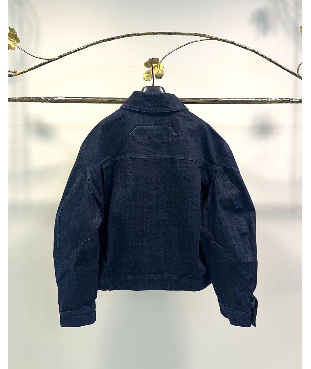 JACQUEMUS Темно-синяя хлопковая куртка, фото 2