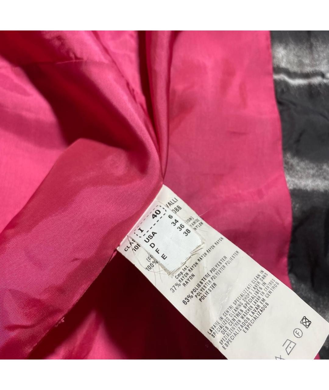 ROBERTO CAVALLI Антрацитовая парка, фото 8